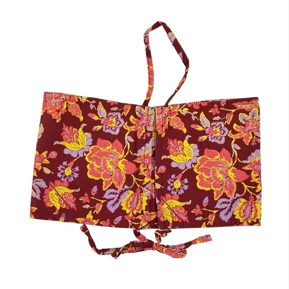 FREE PEOPLE Summer Of Love TOP Bandeau CONVERTIBLE TOP WINE PURPLE S L - Picture 5 of 15